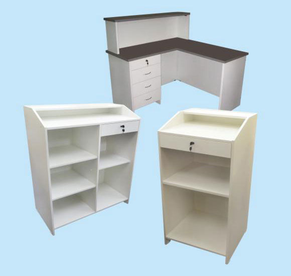 balcões de atendimento