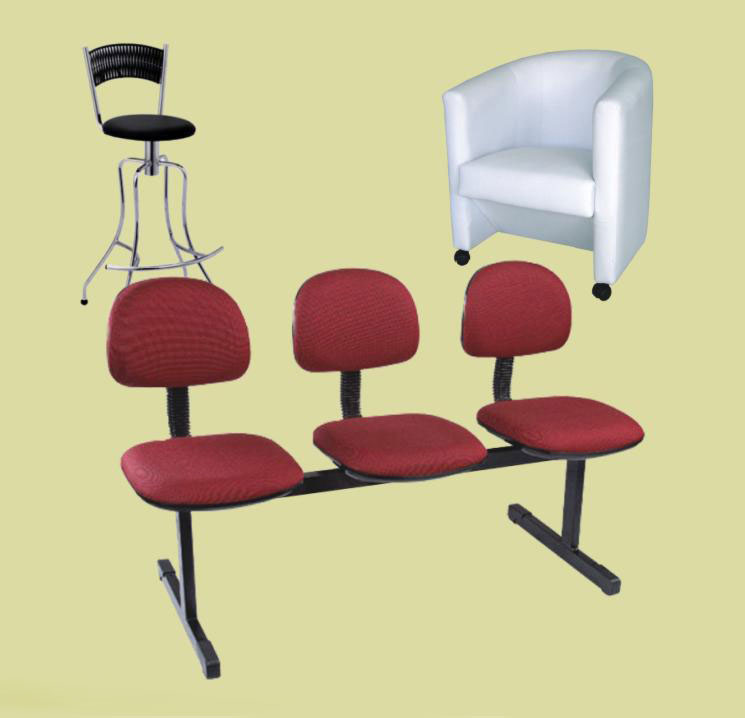 longarinas, sofás e banquetas